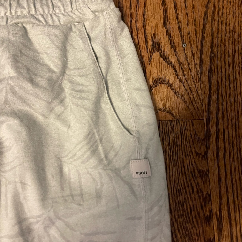 Vuori Light Gray Track Pants